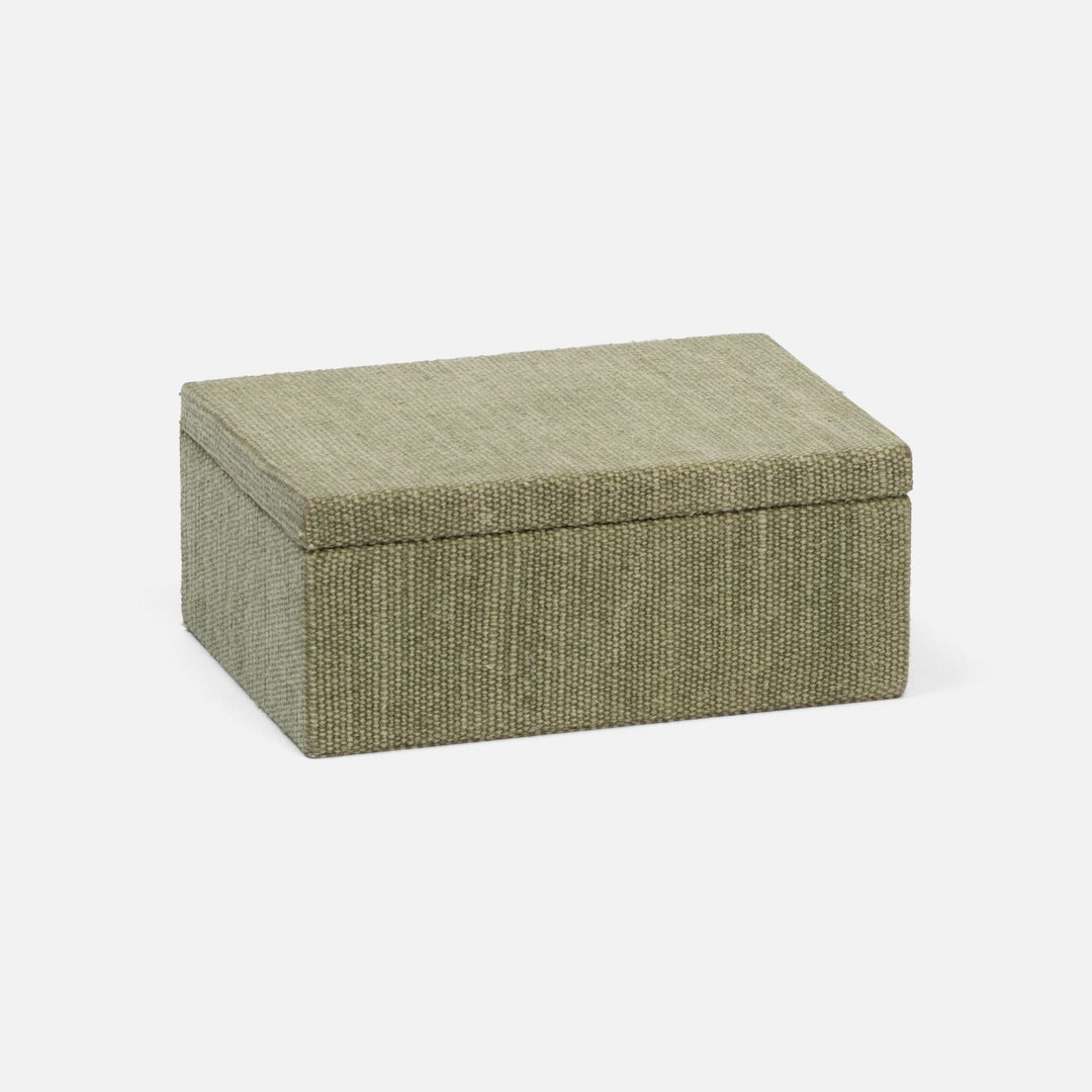 Blarney, Light Green, Box, Medium, Cotton Jute, Pack/2