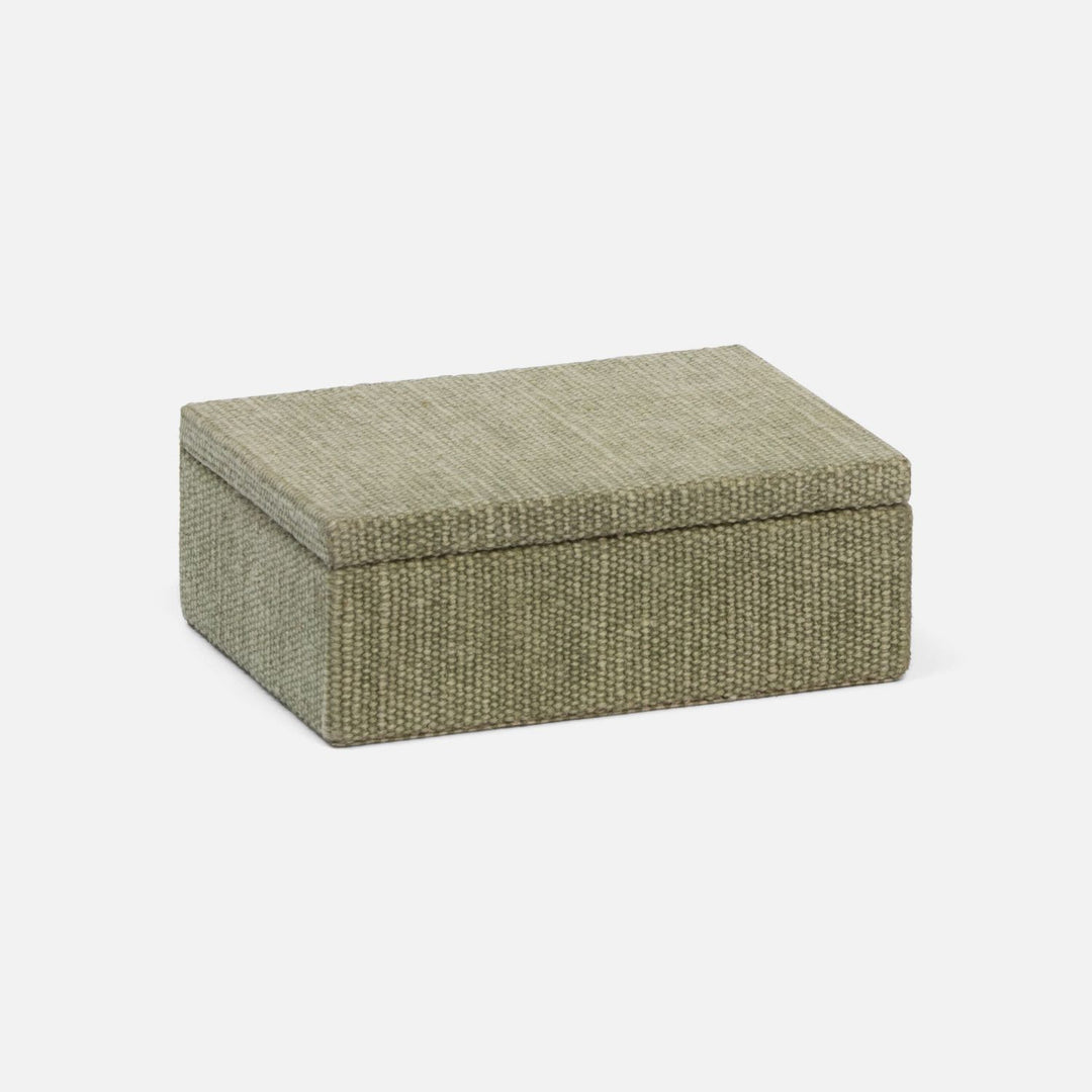 Blarney, Light Green, Box, Small, Cotton Jute, Pack/2