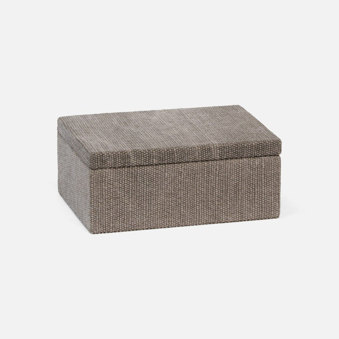 Blarney, Light Gray, Box, Medium, Cotton Jute, Pack/2