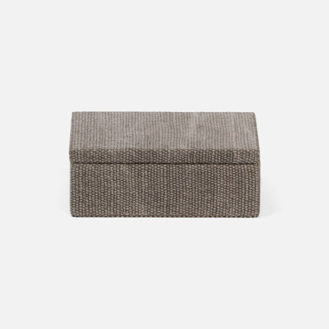 Blarney, Light Gray, Box, Small, Cotton Jute, Pack/2