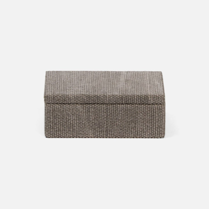 Blarney, Light Gray, Box, Small, Cotton Jute, Pack/2