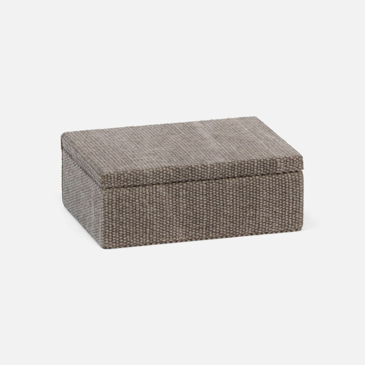 Blarney, Light Gray, Box, Small, Cotton Jute, Pack/2