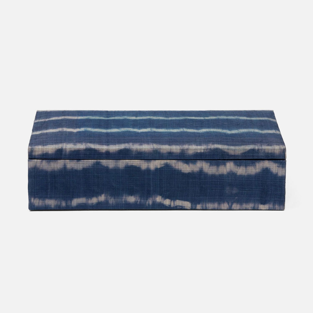 Maili, Blue Tie Dye, Box, Large, Abaca