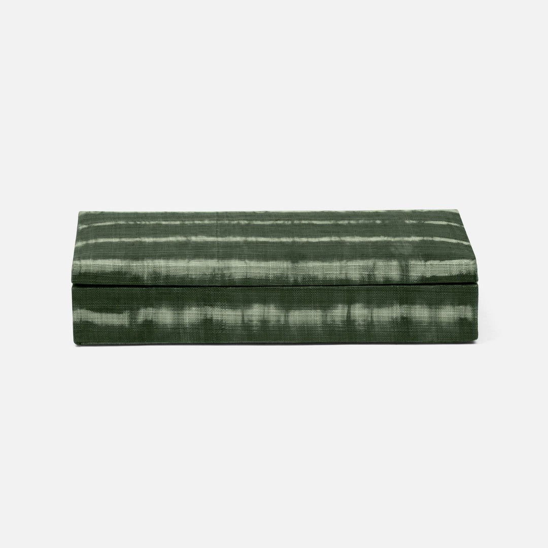 Maili, Green Tie Dye, Box, Small, Abaca