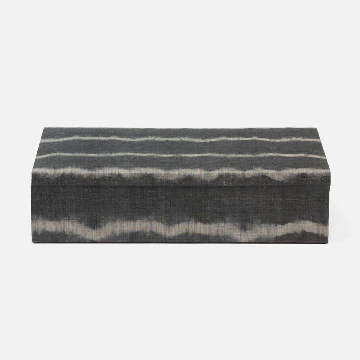 Maili, Gray Tie Dye, Box, Large, Abaca