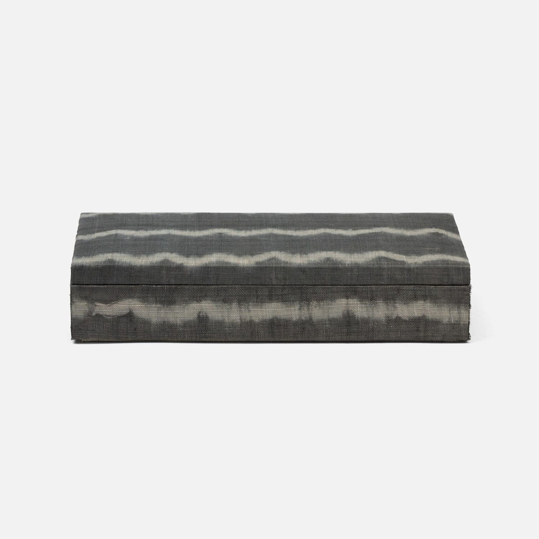 Maili, Gray Tie Dye, Box, Small, Abaca
