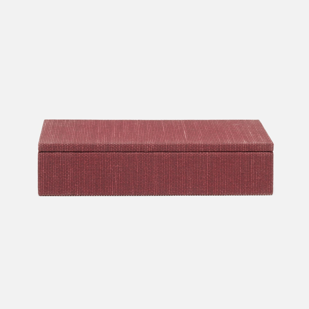 Blarney, Burgundy, Box, Large, Cotton Jute, Pack/2