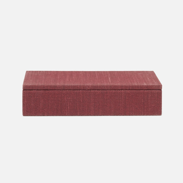 Blarney, Burgundy, Box, Large, Cotton Jute, Pack/2