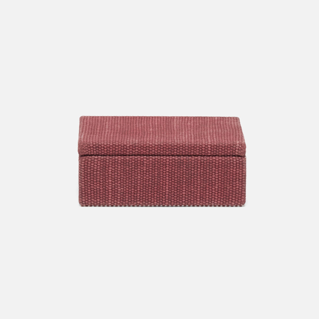 Blarney, Burgundy, Box, Small, Cotton Jute, Pack/2