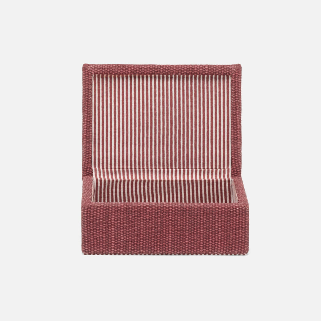 Blarney, Burgundy, Box, Small, Cotton Jute, Pack/2