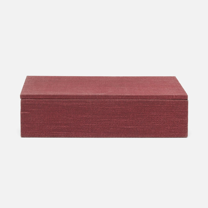 Blarney, Burgundy, Box, Xlarge, Cotton Jute, Pack/2