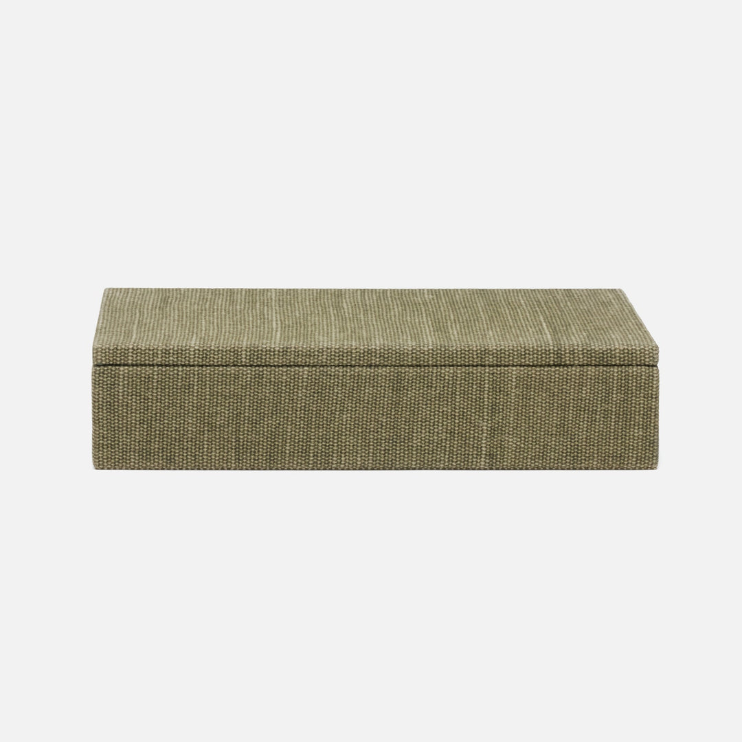 Blarney, Dark Green, Box, Large, Cotton Jute, Pack/2