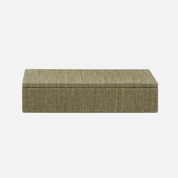 Blarney, Dark Green, Box, Large, Cotton Jute, Pack/2