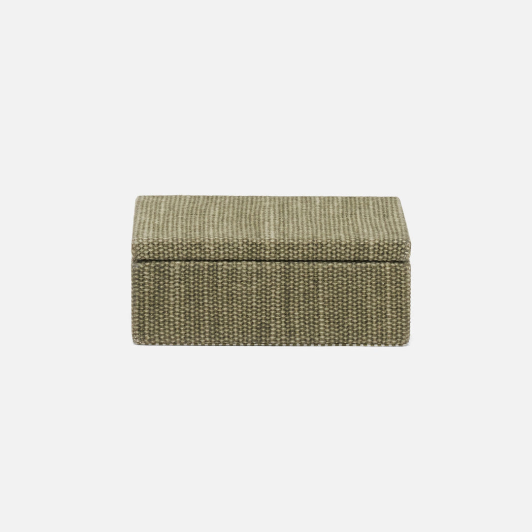 Blarney, Dark Green, Box, Small, Cotton Jute, Pack/2