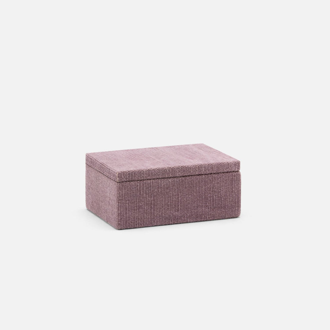 Blarney, Raspberry, Box, Medium, Cotton Jute, Pack/2