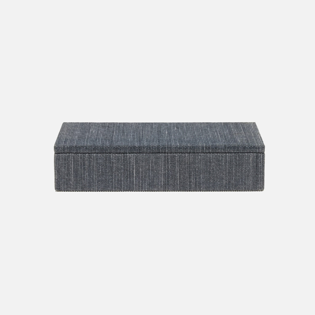 Blarney, Slate Blue, Box, Large, Cotton Jute, Pack/2