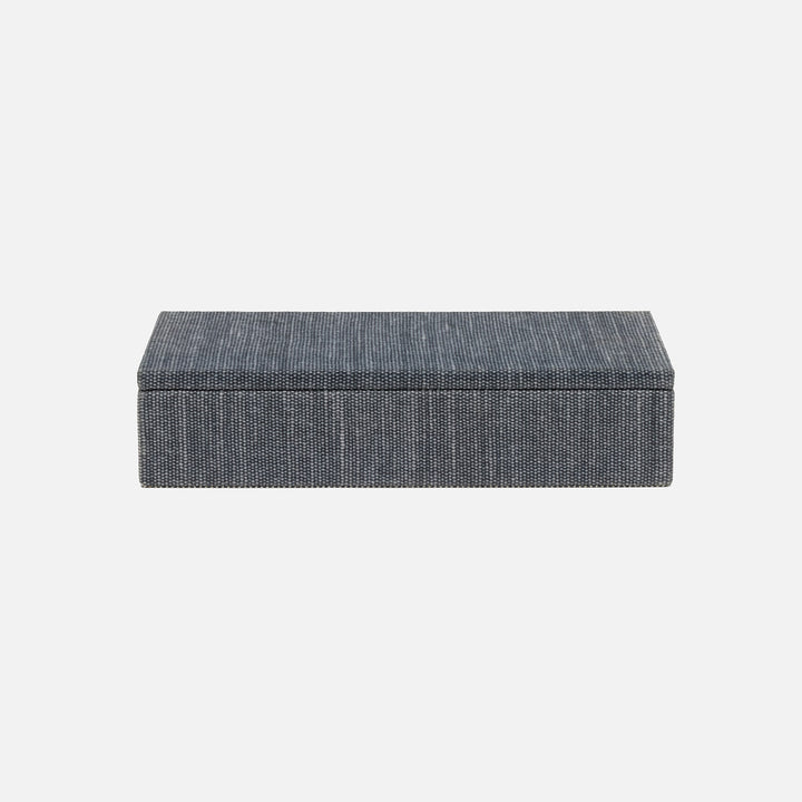 Blarney, Slate Blue, Box, Large, Cotton Jute, Pack/2
