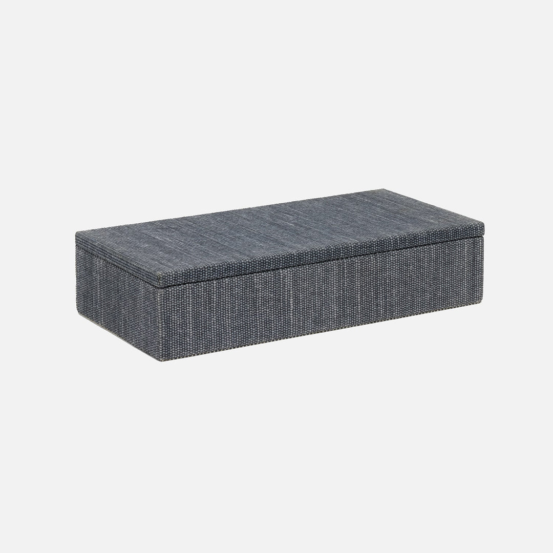 Blarney, Slate Blue, Box, Large, Cotton Jute, Pack/2