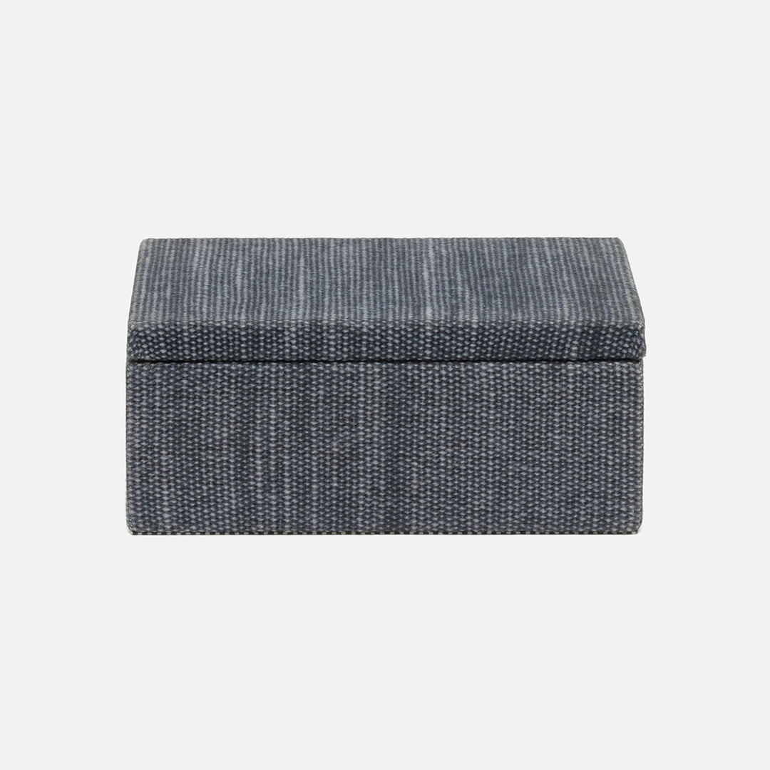 Blarney, Slate Blue, Box, Medium, Cotton Jute, Pack/2