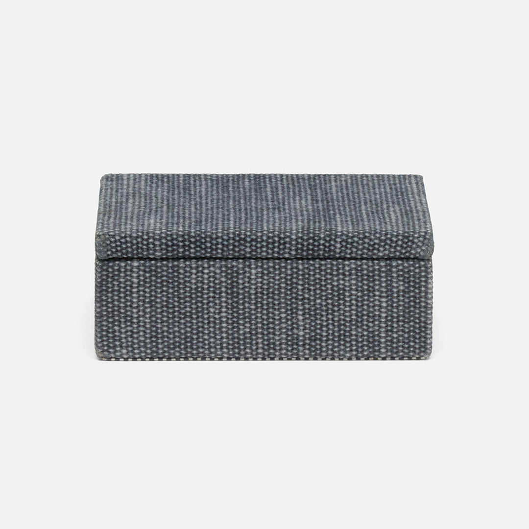 Blarney, Slate Blue, Box, Small, Cotton Jute, Pack/2