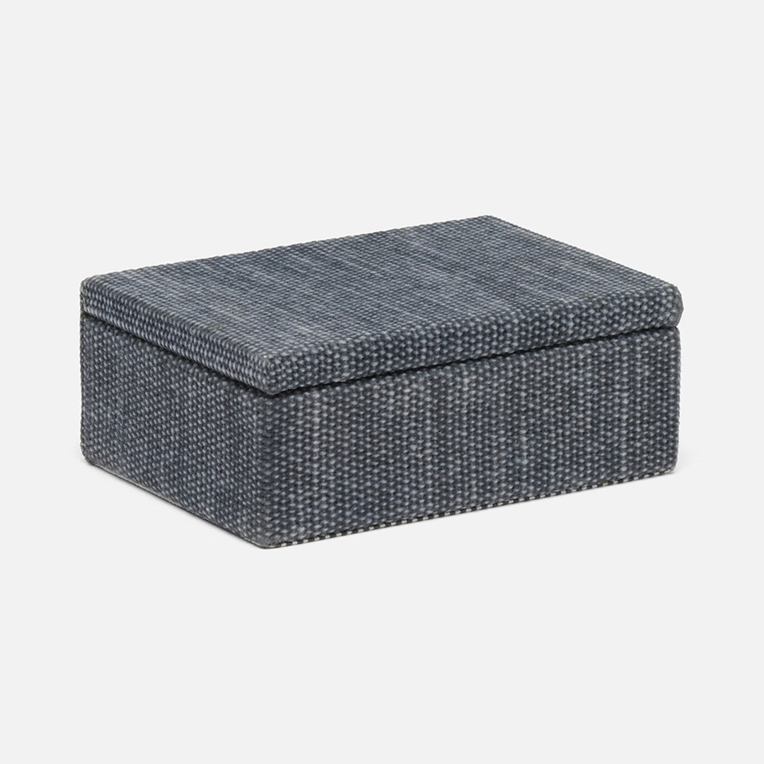 Blarney, Slate Blue, Box, Small, Cotton Jute, Pack/2
