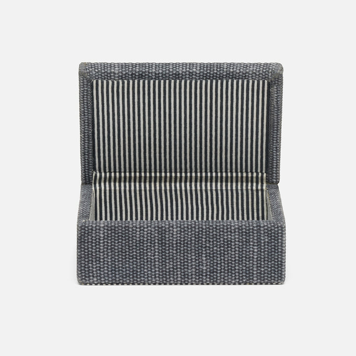 Blarney, Slate Blue, Box, Small, Cotton Jute, Pack/2