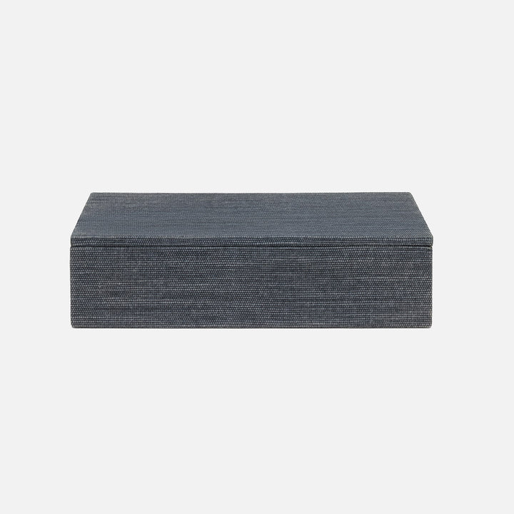 Blarney, Slate Blue, Box, Xlarge, Cotton Jute, Pack/2