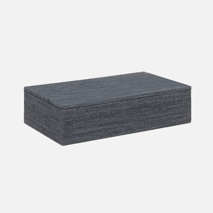 Blarney, Slate Blue, Box, Xlarge, Cotton Jute, Pack/2