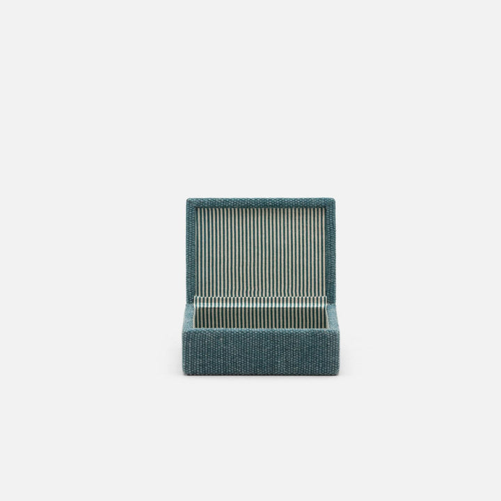 Blarney, Teal, Box, Small, Cotton Jute, Pack/2