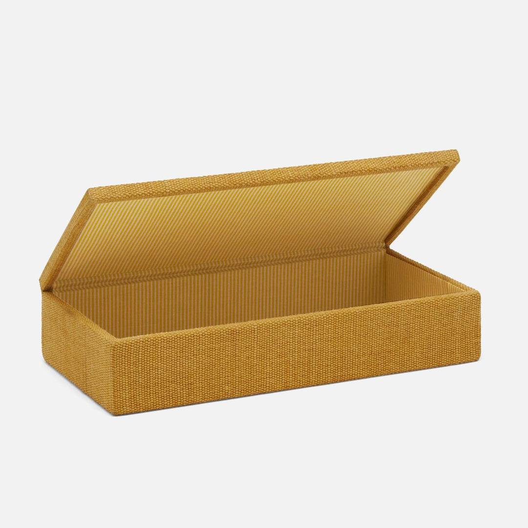Blarney, Dark Yellow, Box, Large, Cotton Jute, Pack/2