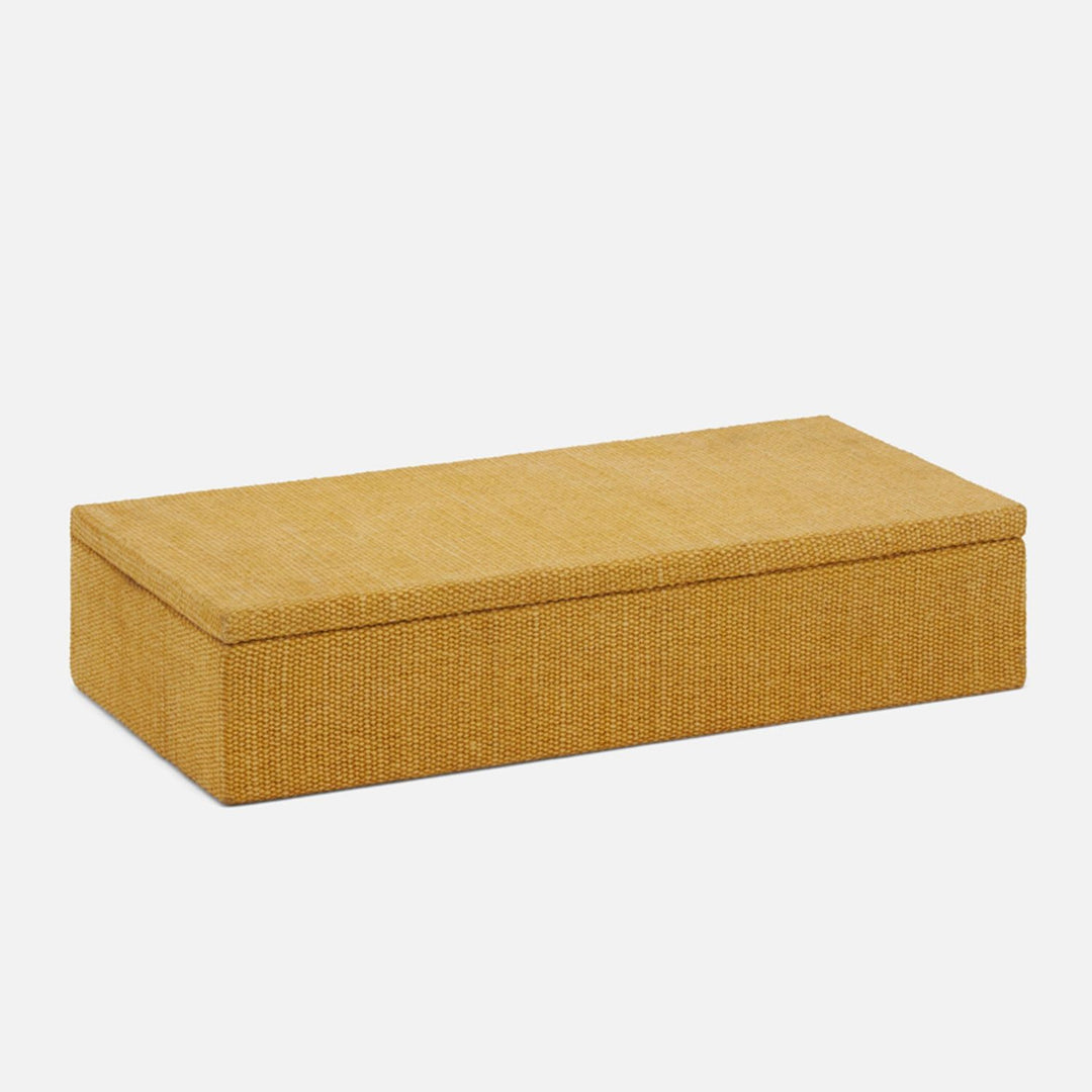 Blarney, Dark Yellow, Box, Large, Cotton Jute, Pack/2