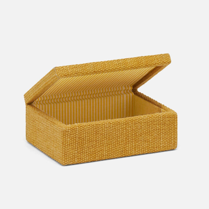 Blarney, Dark Yellow, Box, Small, Cotton Jute, Pack/2
