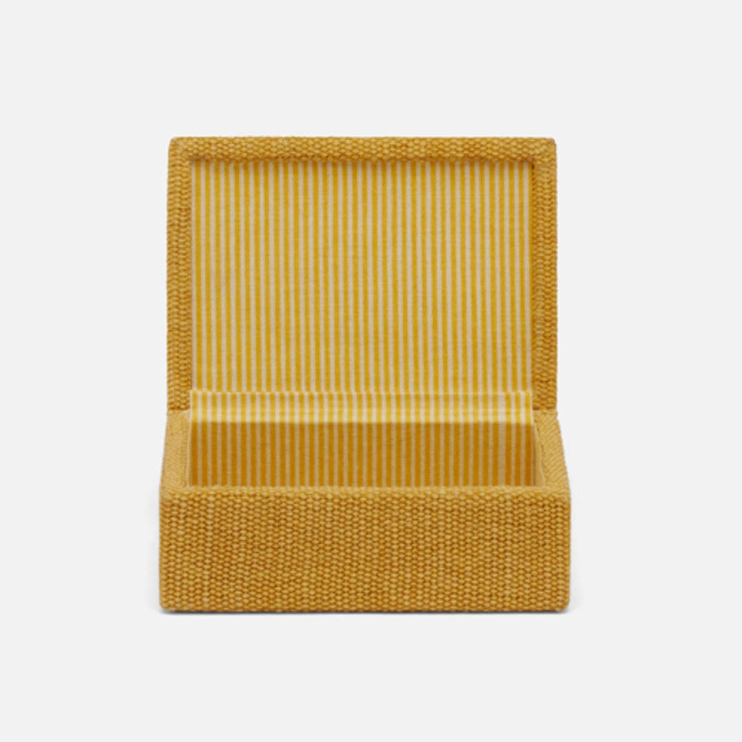 Blarney, Dark Yellow, Box, Small, Cotton Jute, Pack/2