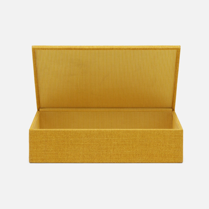 Blarney, Dark Yellow, Box, Xlarge, Cotton Jute, Pack/2