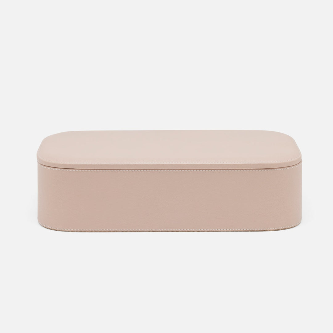 Dozza, Dusty Rose, Accent Box, Xlarge, Full-Grain Leather, Pack/2