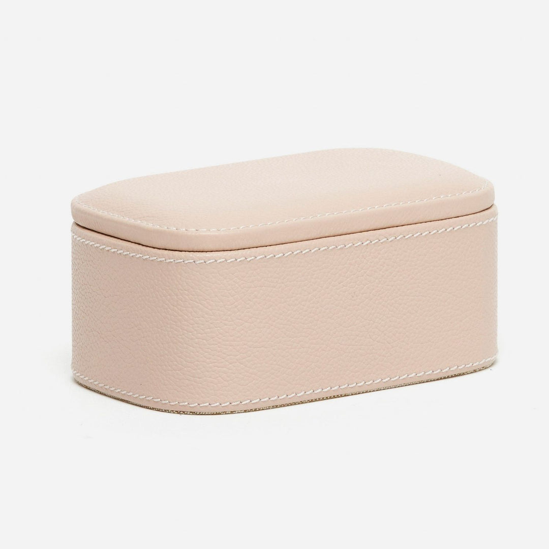 Dozza, Dusty Rose, Accent Box, Small, Full-Grain Leather, Pack/2