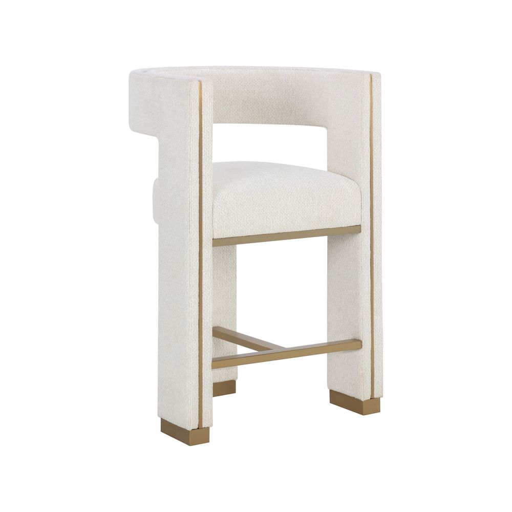 Bar & Counter Stools Adamina Counter Stool - Rhea Light Barley