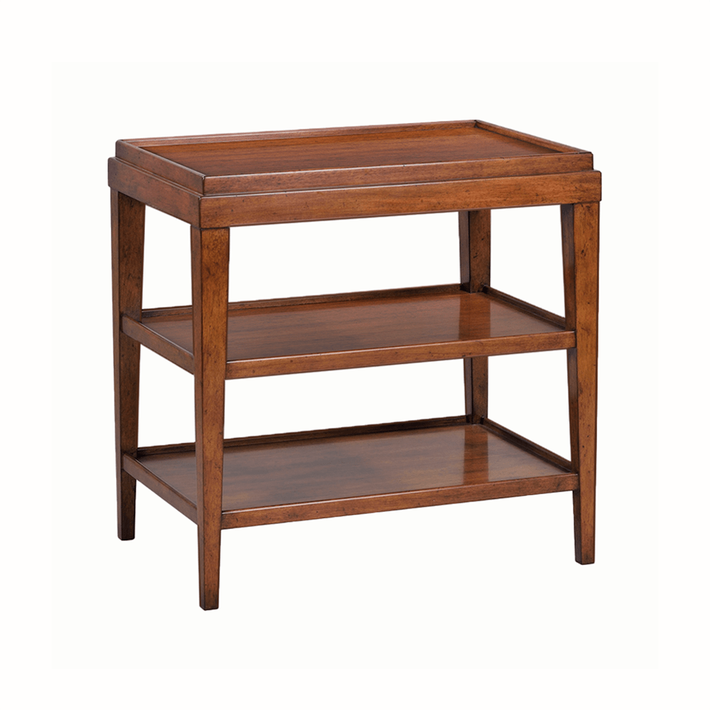 Liz Rectangular Side Table – Large-Oliver Home-OliverH-0896-01-Side TablesRustic-1-France and Son