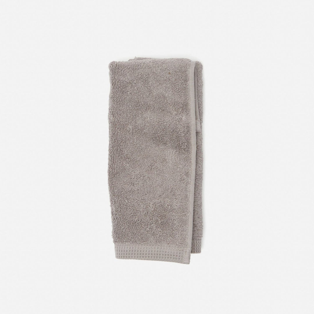 Geneva, Gray Wash Cloth, 12"Lx12"W, 100% Cotton, 650 Gsm