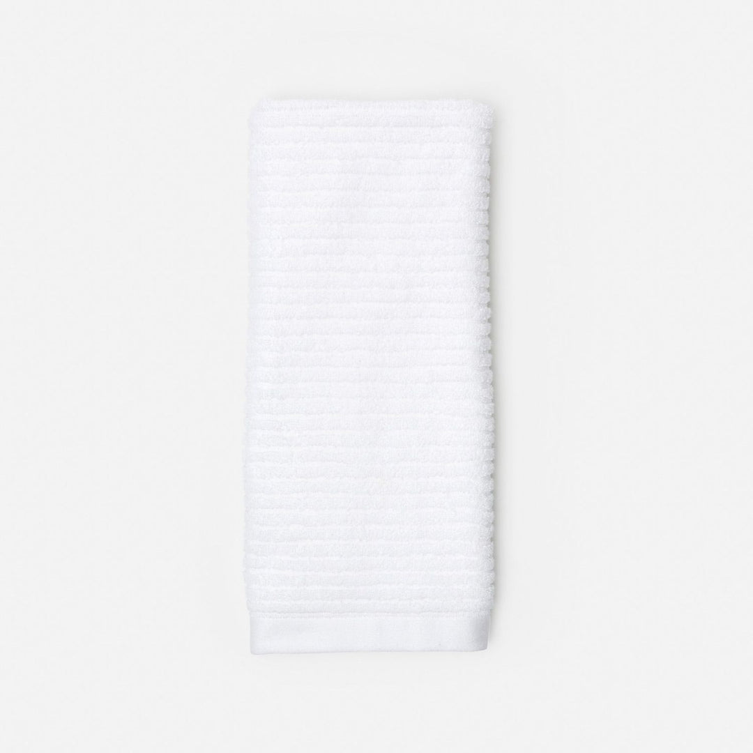 Venice, White Hand Towel, 30"Lx20"W, 100% Cotton, 650 Gsm
