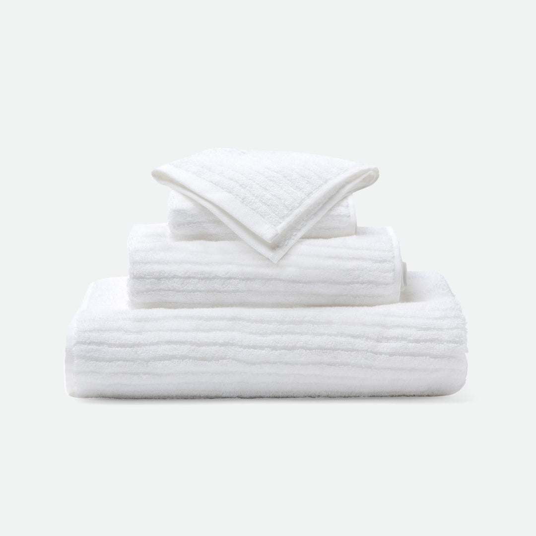 Venice, White Hand Towel, 30"Lx20"W, 100% Cotton, 650 Gsm