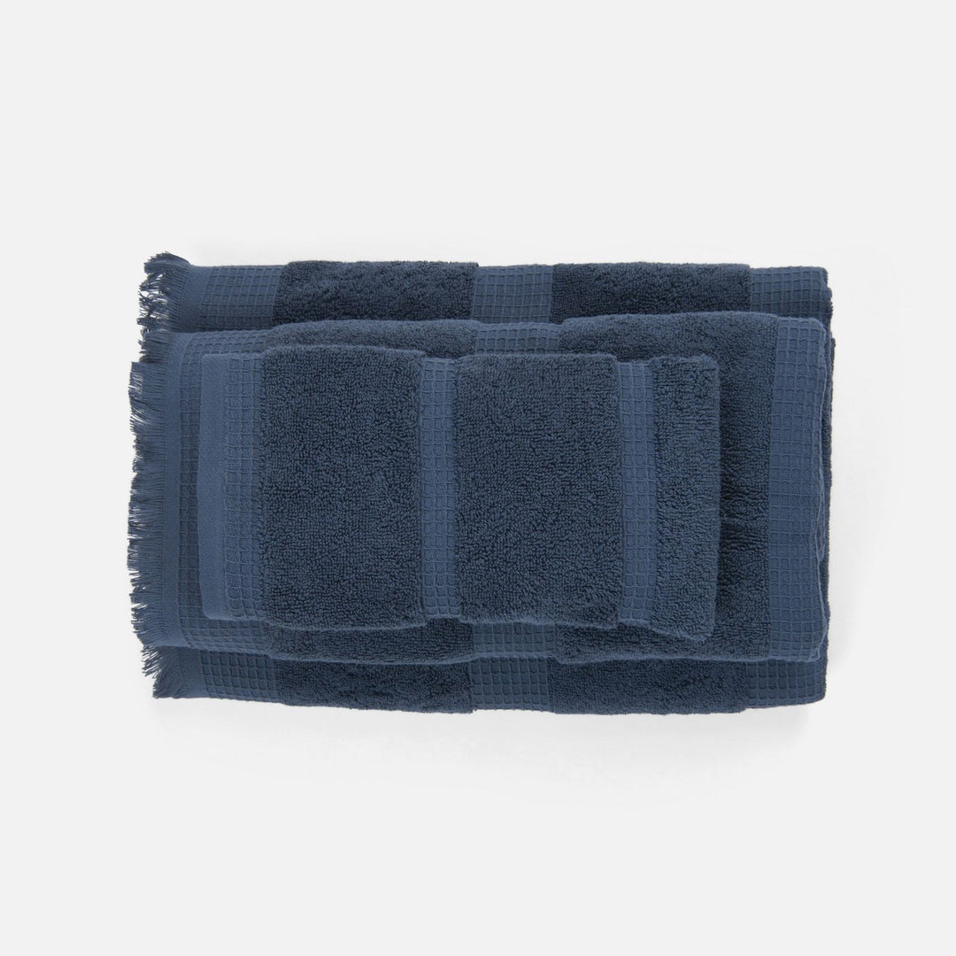 Annecy, Blue Bath Towel, 52"Lx2750"W, 100% Cotton, 550 Gsm