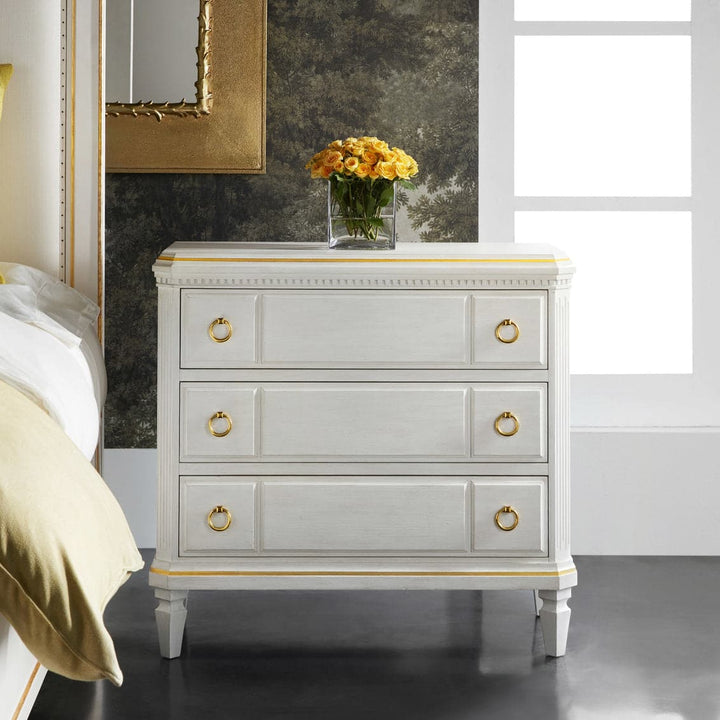 Covington Three Drawer Bedside Chest