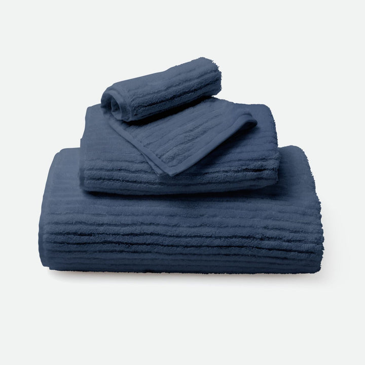 Venice, Blue Wash Cloth, 12"Lx12"W, 100% Cotton, 650 Gsm