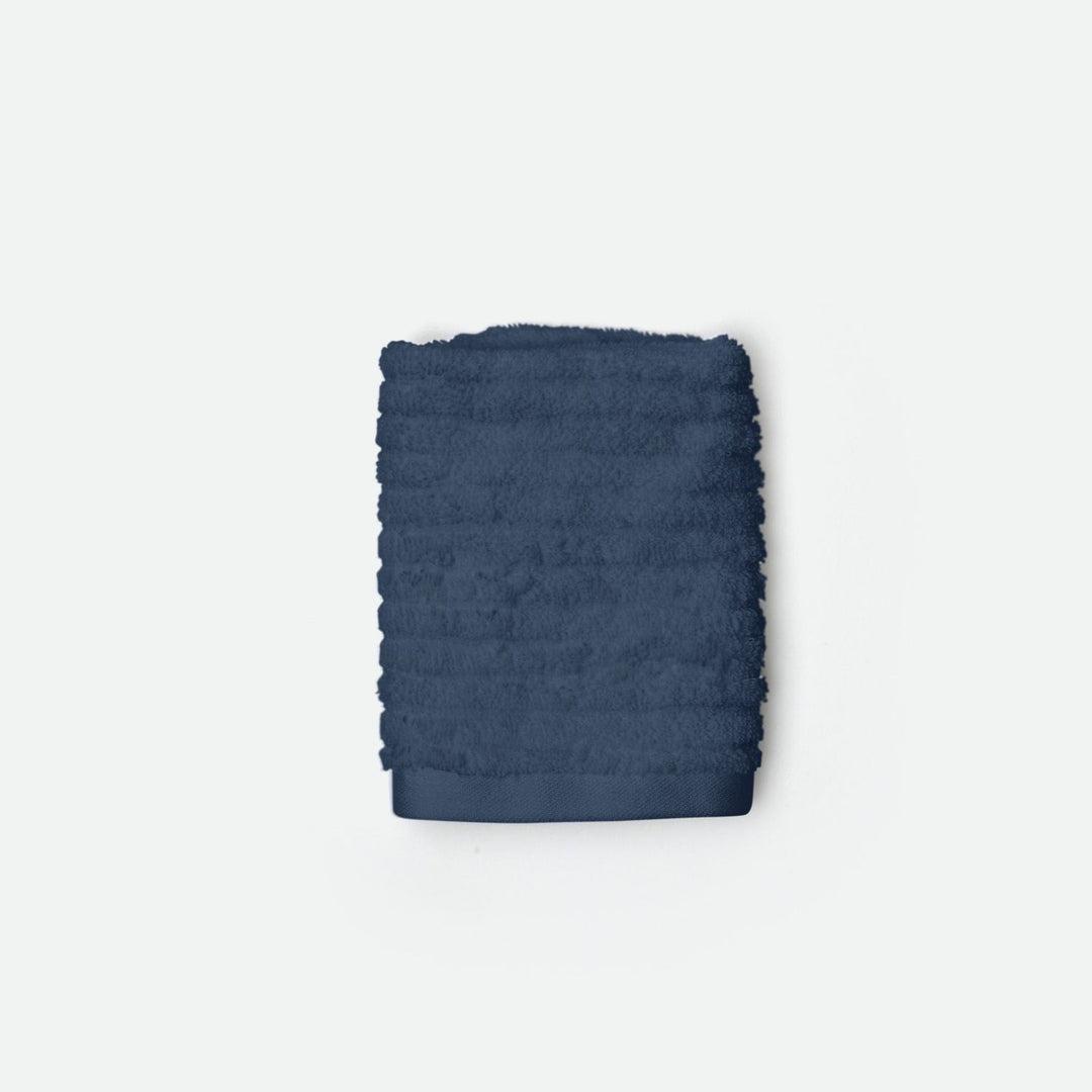 Venice, Blue Wash Cloth, 12"Lx12"W, 100% Cotton, 650 Gsm