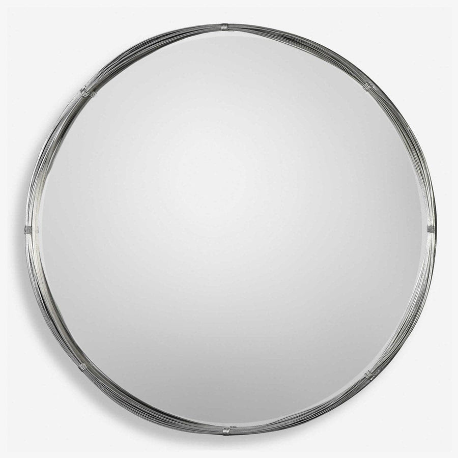 Ohmer Round Metal Coils Mirror-Uttermost-UTTM-09225-Mirrors-1-France and Son