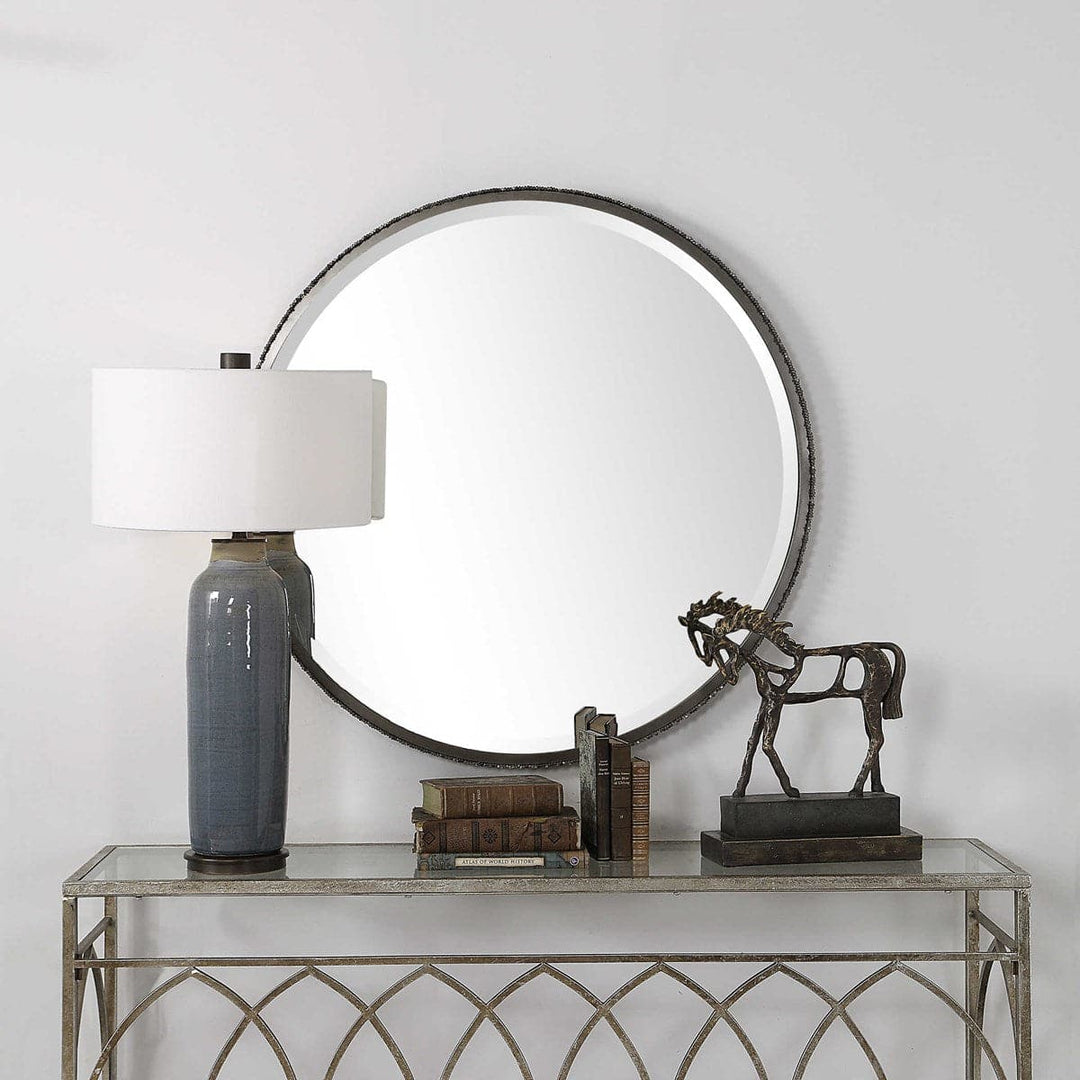 Ada Round Steel Mirror-Uttermost-UTTM-09496-Mirrors-4-France and Son
