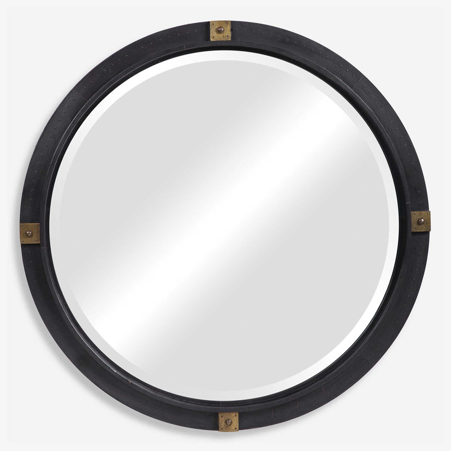 Tull Industrial Round Mirror-Uttermost-UTTM-09635-Mirrors-1-France and Son