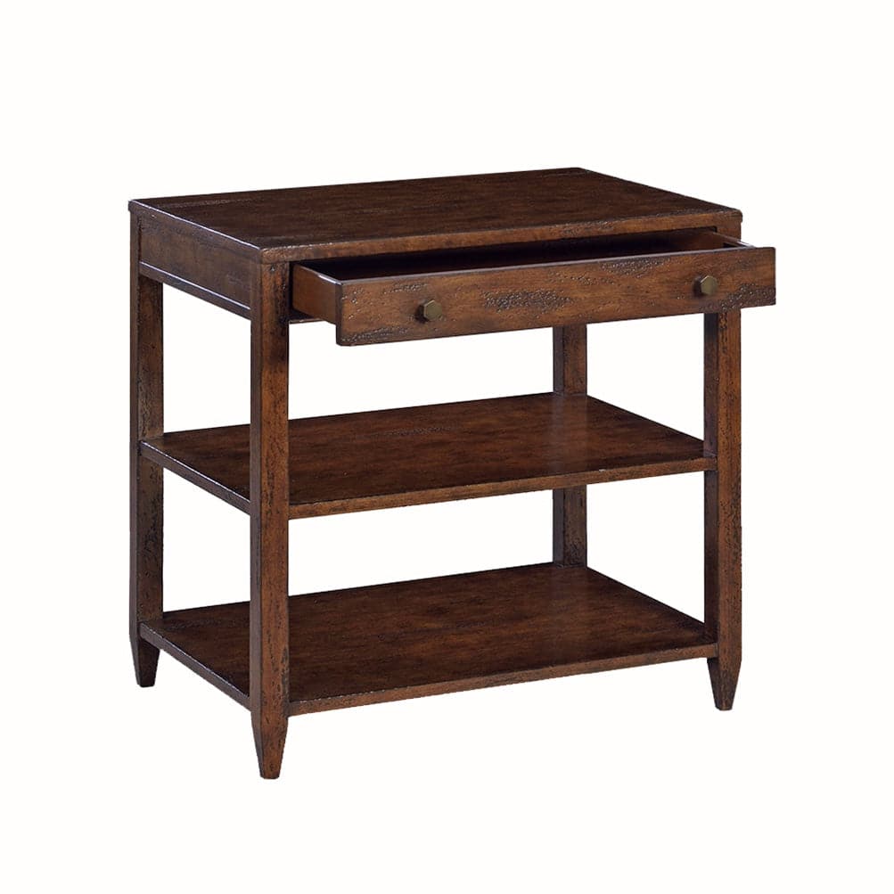 Wallace Side Table-Oliver Home-OliverH-0975-01-Side TablesRustic-Wide-14-France and Son