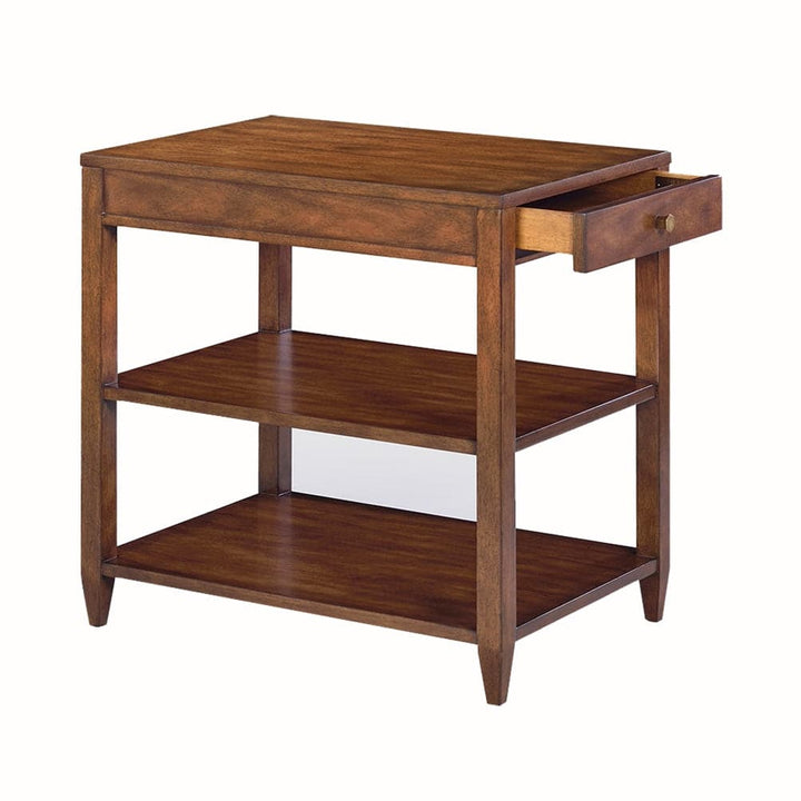 Wallace Side Table-Oliver Home-OliverH-0975-01-Side TablesRustic-Wide-16-France and Son